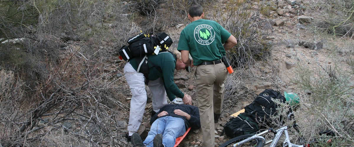 Mountain Bike Race Crash